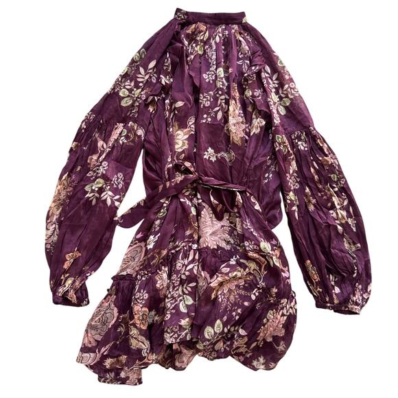 Hemant & Nandita Savi Ruffle Mini Dress - Picture 5 of 12